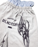 Double waistband shorts