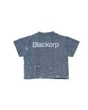 Sun faded box t-shirt Navy