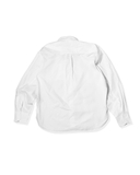 wrinkled poplin logo long-sleeve white Shirts
