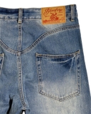 Western Denim Blue Pants