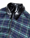 Flight leather jacket