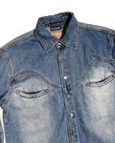 Western Denim Blue Shirts