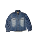 Western Denim Blue Shirts