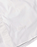 wrinkled poplin logo long-sleeve white Shirts