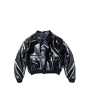 Flight leather jacket