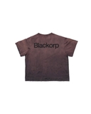 Sun faded box t-shirt Brown
