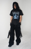 Strap khaki Shorts/Pants (2in1)