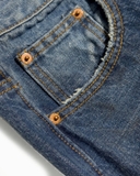 Dirt Vintage indigo blue jean pant