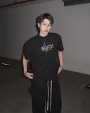BLACKORP Glitter dots Logo - PIGMENT DYED T-shirt