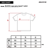 BLACKORP Logo grey dyed T-shirt