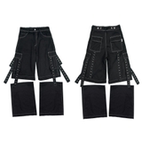 Strap khaki Shorts/Pants (2in1)