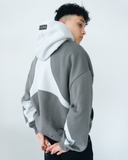 Hybrid hoodie - sporty logo