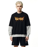 Double layer Sweater - BLACKORP
