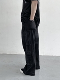 Cargo jean pants