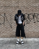 Metal destroy logo - belt