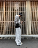 Wideleg Blackorp Logo - Grey Sweatpant