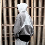 Hybrid hoodie - sporty logo