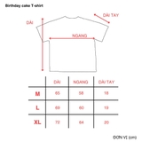 Birthday cake t-shirt