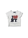 Crop Baby tee NY LOVER