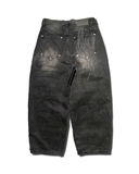 Dirty black baggy jean