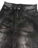 Dirty black baggy jean