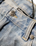 Dirty light blue baggy jean