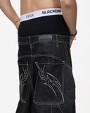 BAGGY SHORTS RAW DENIM