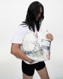 Trompeloeil leather bag