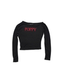 Poppy off shoulder jersey