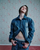 Western Denim Blue Shirts