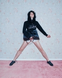 Fur Trimming Hooded Zip-Up