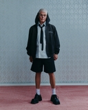 wrinkled poplin logo long-sleeve white Shirts