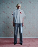 wrinkled poplin short-sleeve Shirts