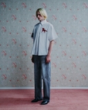 wrinkled poplin short-sleeve Shirts