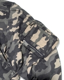 Silver bullet camo bomber