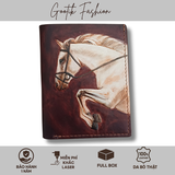 Bóp nam 88 vẽ tay họa tiết ngựa đẳng cấp & cá tính