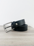 Thắt Lưng Nam da trâu 1 lớp vân chân kim bản 3.5cm-Khoá Kim-Thương Hiệu Gootik Fashion
