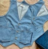 Áo Gile Jeans Cao Cấp Sành Điệu