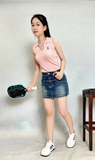 Áo Dệt Kim sát nách Polo phong cách Hàn Quốc trẻ trung, thanh lịch