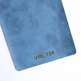Giả da vân rạn hai màu lì VRL 724 xanh nước biển