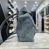 Balo LV Backpack Washes Denim Da Bê