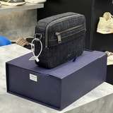 Túi Dior Safari Messenger Bag Black Đen Da Thật