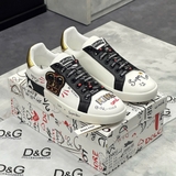 Giày Dolce & Gabbana Vương Miện Da Bê