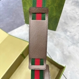 Túi Đựng ĐT Gucci Nâu Da Thật