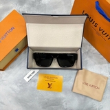 Kính Râm LV Đen Gọng Chữ LV To Fullbox