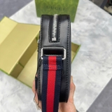 Túi Đựng ĐT Gucci Đen Da Thật