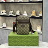 Túi Đựng ĐT Gucci Nâu Da Thật