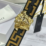 Dây Lưng Versace Dây Hoạ Tiết La Mã Da Thật