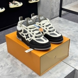 Louis Vuittion LV Skate Grey White Da Thật