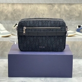 Túi Dior Safari Messenger Bag Black Đen Da Thật